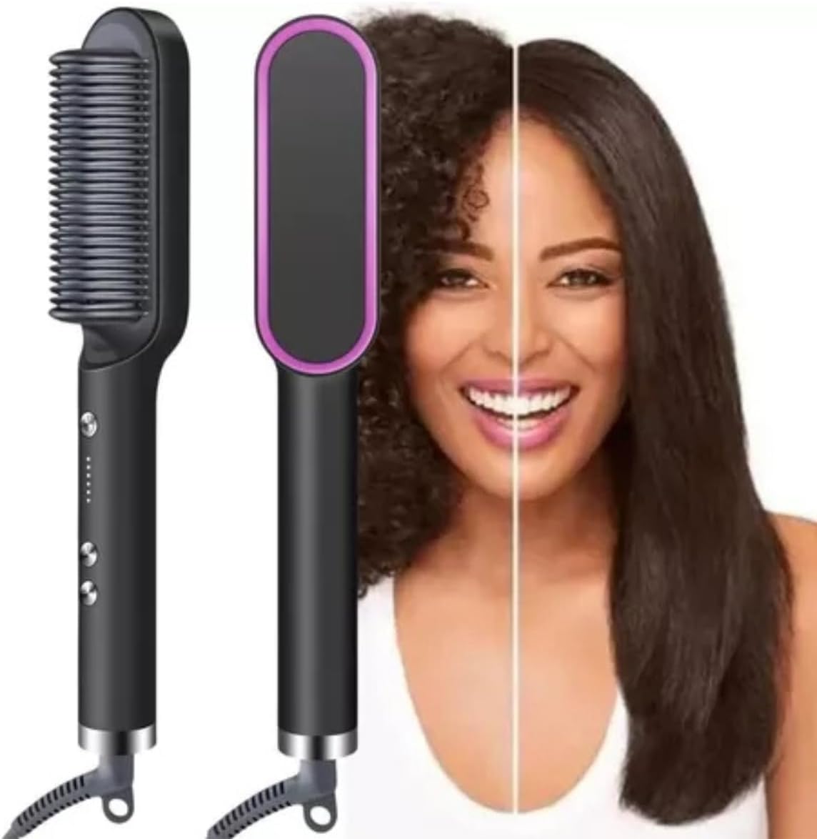 Cabello Liso en Minutos con la Escova 3 en 1!